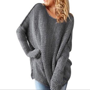 Oversized | Exposed Seams | Hippie Sweater